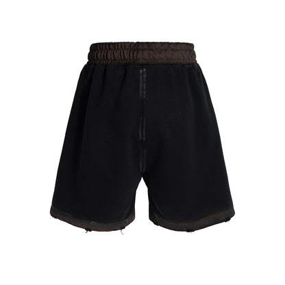 WASHED MUD SHORTS