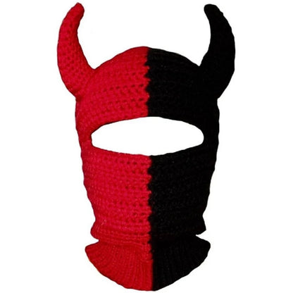 P BALACLAVA HORN MASK