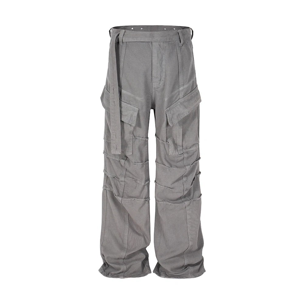 SASHE’ BAGGY STACKED PANTS