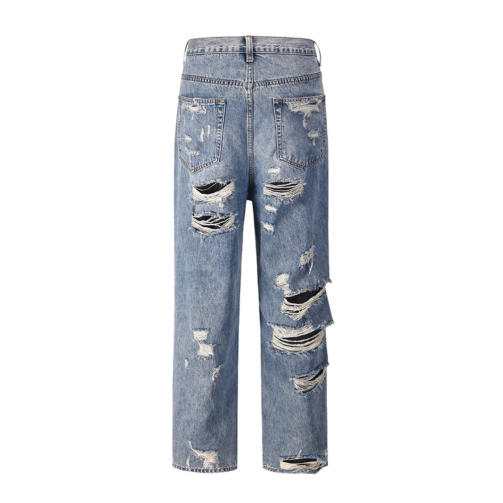 DESTROY LOOSE DENIM JEANS