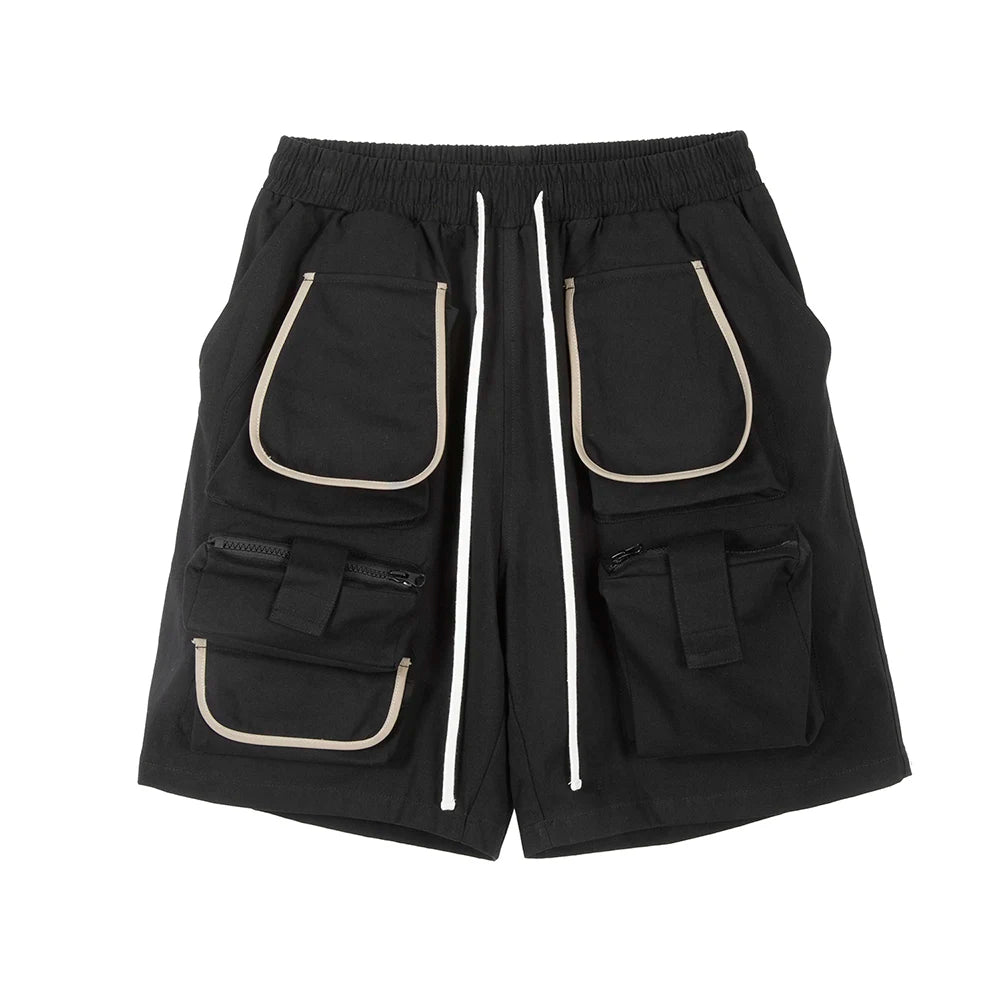 BLK POCKET SHORTS