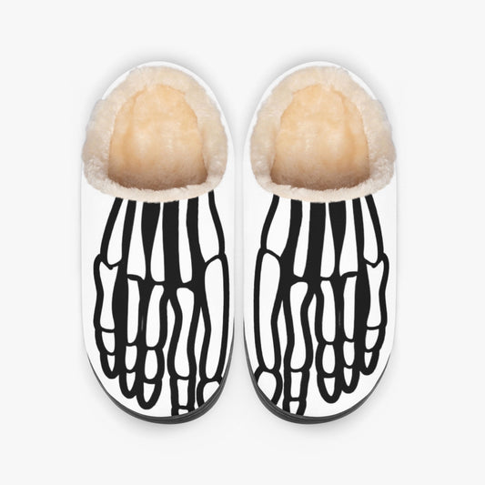 1 ONLY SKELETON SLIPPERS