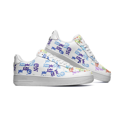 1 ONLY MULTI COLORWAY LOW TOP SNEAKER