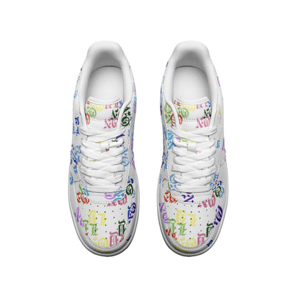 1 ONLY MULTI COLORWAY LOW TOP SNEAKER