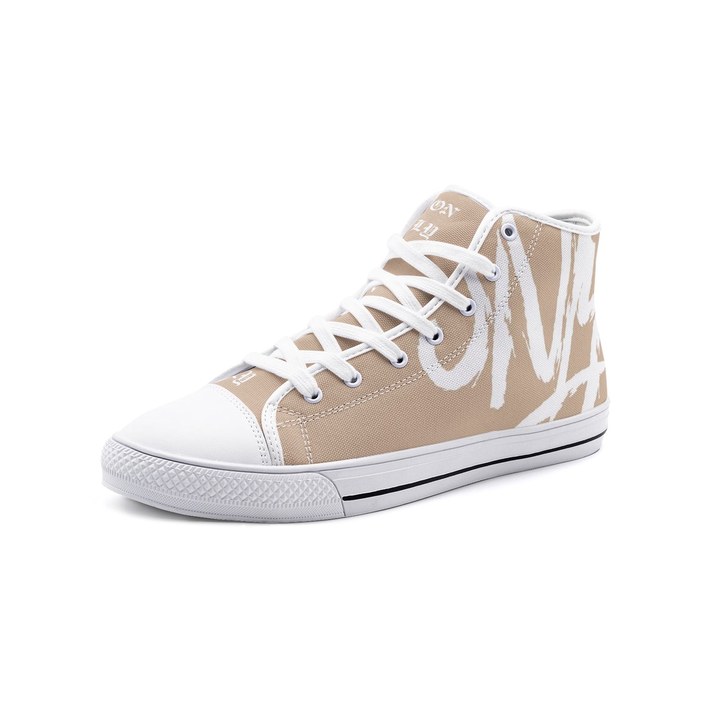 Q24 NUDE HIGH TOP SNEAKER