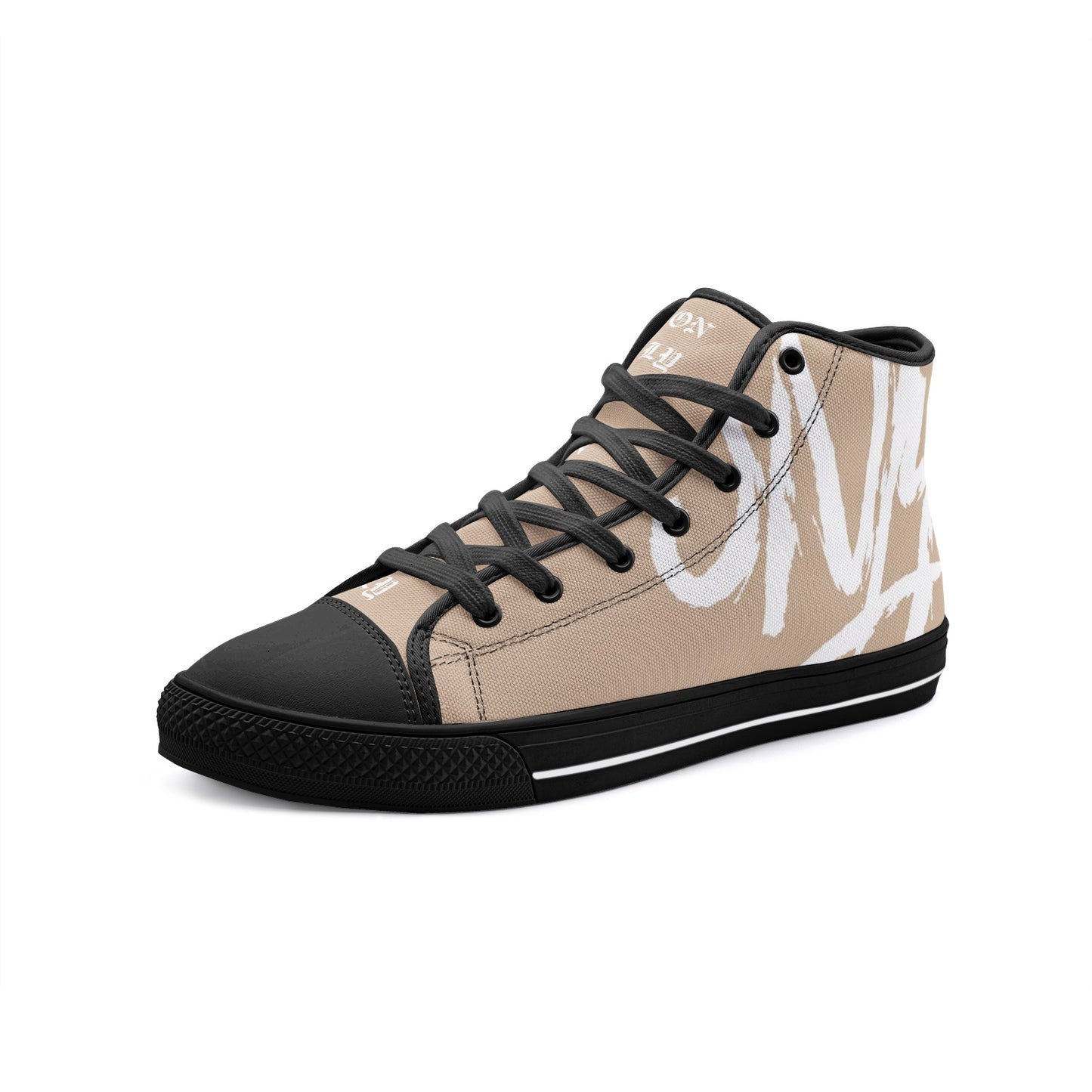 Q24 NUDE HIGH TOP SNEAKER